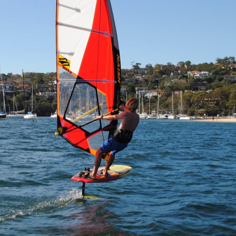 windsurfing